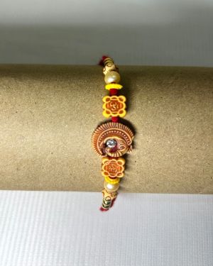Thread Om Sankh Mauli Thread Rakhi Set